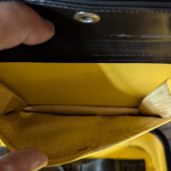 Vintage Greta Italian leather train case/cosmetic bag - Picture 10 of 15